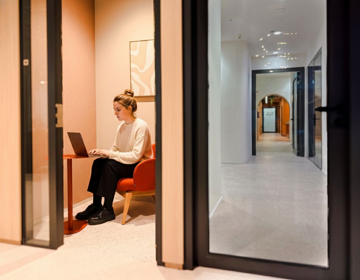 Deep Work prostor v kancelarech v Prazeą