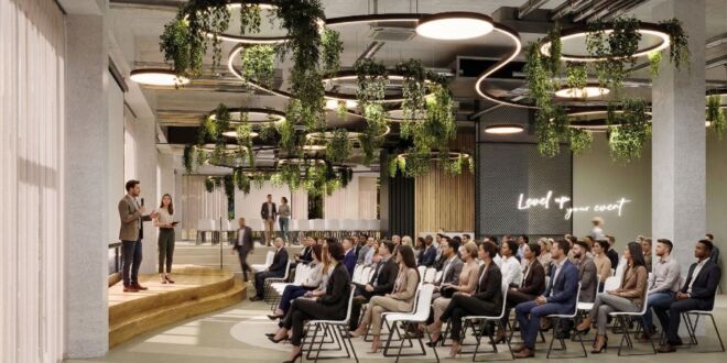 Eventový prostor Perner.Hall v Perner.Experience Karlín