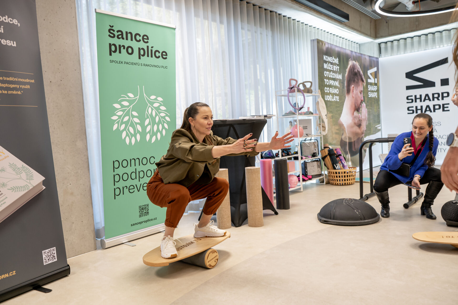 Eventový prostor event space v Perner.Experience. Pohled na PernerHall.